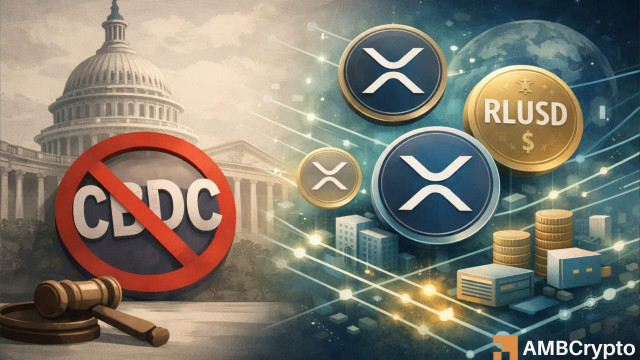 Why U.S. lawmakers signing against CBDC could be bullish signal for XRP?