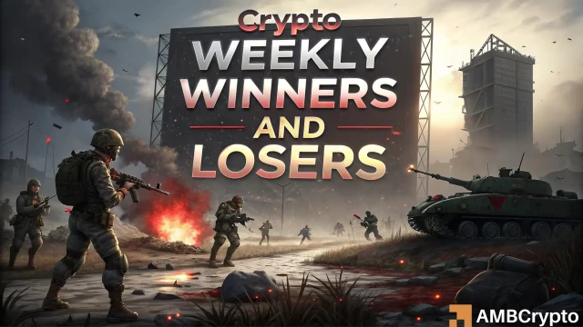 Crypto market's weekly winners and losers – M, CFX, BONK, FARTCOIN