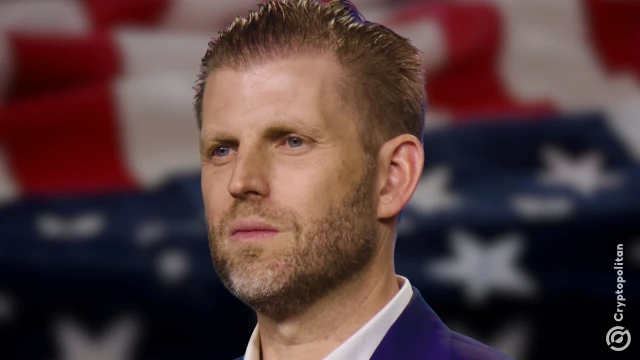 Eric Trump jumps into crypto chatter and says “Buy the Dips”