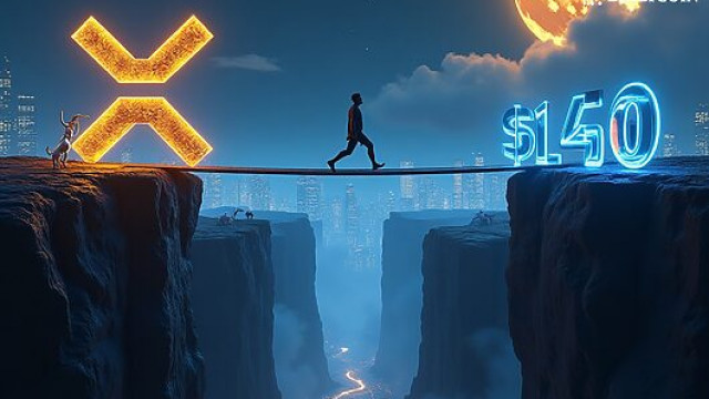 XRP Walks Past $1.40 As Bulls Chase a Key Level Breakout