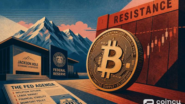 Bitcoin Eyes Resistance as Jackson Hole Opens With Unusual Fed Agenda
