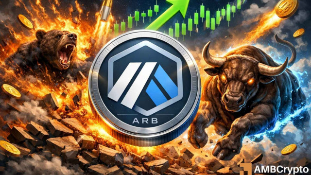 Arbitrum jumps 7% after 1mln user boost – ARB's rally back to $0.