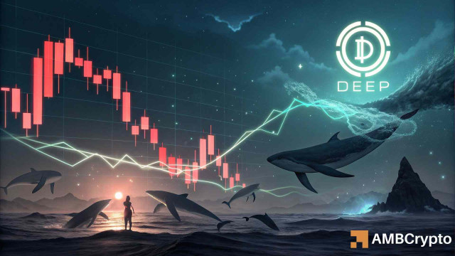 DeepBook nears record high: Will $417K selling pressure stall DEEP?