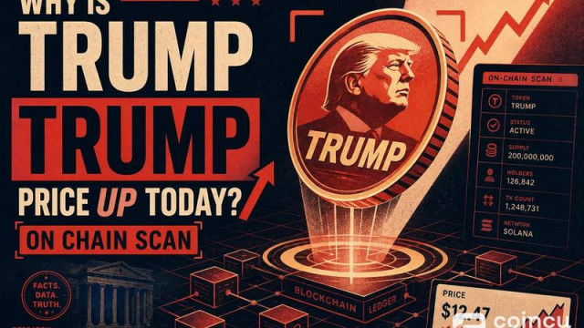 Why Is Trump (TRUMP) Price Up Today? On-Chain Scan