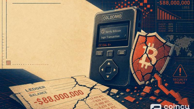 Coldcard Bitcoin Exploit Losses Reach $88 Million Amid Security Fallout
