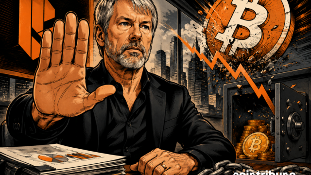 Strategy halts its Bitcoin purchases to restructure its debt treasury