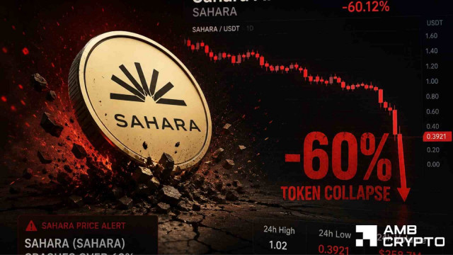 Sahara AI denies triggering 60% price crash: ‘No team tokens have been sold'
