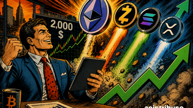 Ethereum Hits $2,112 After US Treasury Liquidity Move