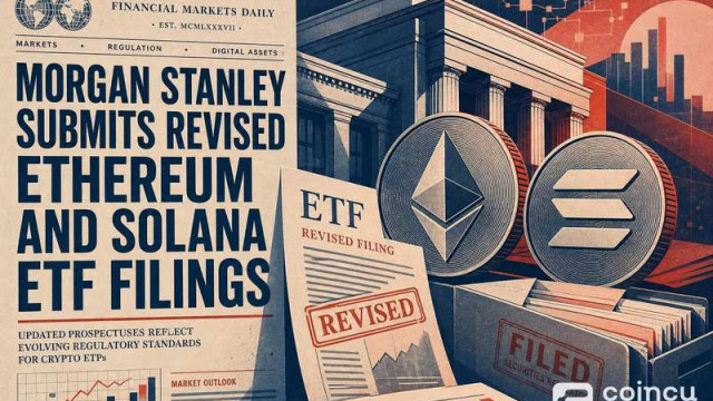 Morgan Stanley Submits Revised Ethereum and Solana ETF Filings