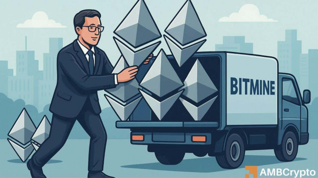 ‘Ethereum at discount' says Tom Lee after BitMine's $13B ETH haul