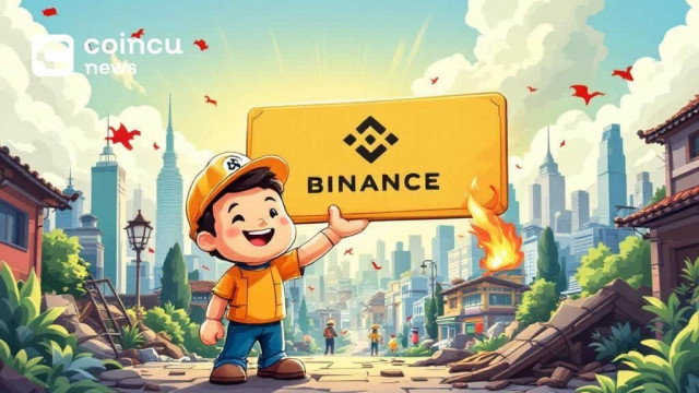 Featured image for article: Binance Pledges HK$10 Million for Hong Kong Fire Relief