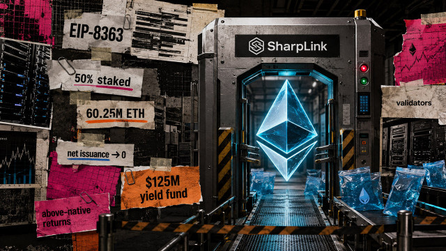 A proposed Ethereum upgrade threatens to kill native yield and force SharpLink's $125M treasury into high-risk DeFi