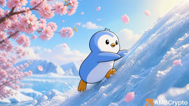 PENGU's 66% April rally hits a wall – Can bulls push forward?