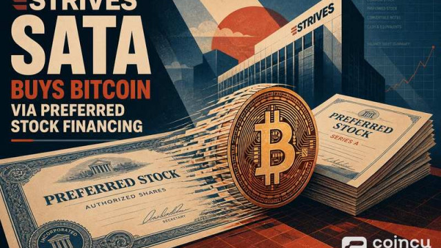 Strive's SATA Buys Bitcoin Via Preferred Stock Financing
