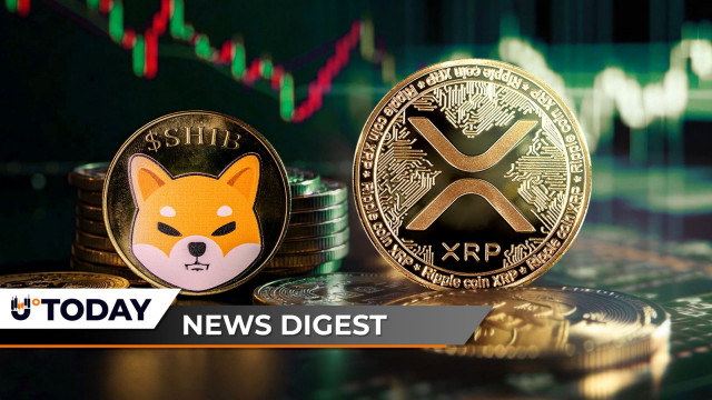 U.Today Crypto Digest: Shiba Inu Price Rebounds, Ex-Ripple CTO Calls Bitcoin ‘Dead End', Goldman Sachs Owns 14% of XRP ETF