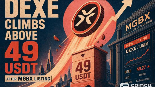 DEXE Climbs Above 49 USDT After MGBX Listing