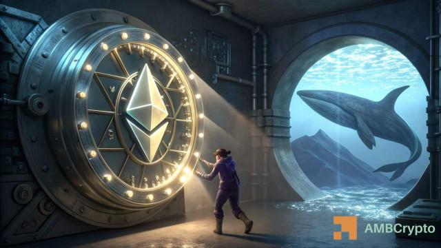 Ethereum: $92.97mln whale withdrawal meets pressure – What breaks first?