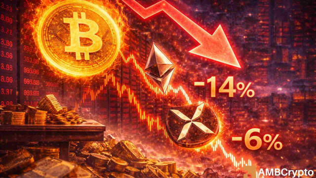 Why are Bitcoin, Ethereum, and XRP's prices down? ETF flows, Fed rates, and more