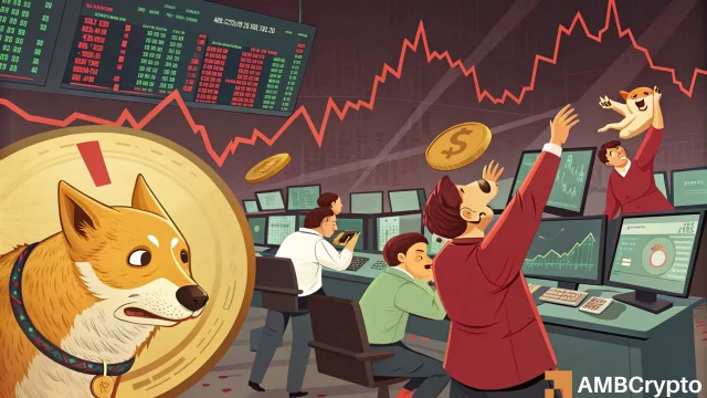 Dogecoin price slips 11%: What's next as $1B exits DOGE?