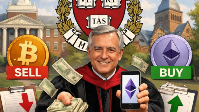 Harvard Picks ETH USD After Trimming Bitcoin ETF Exposure
