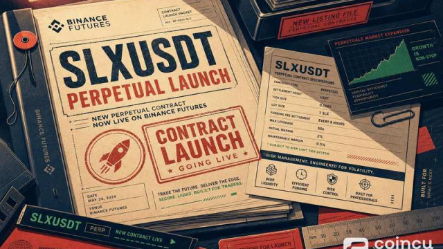 إطلاق العقد الدائم لـ Binance Futures SLXUSDT