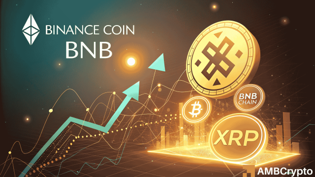 BNB flips XRP after market cap hits $181 billion – Can XRP recover its position?