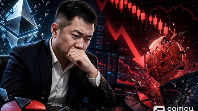 Huang Licheng Closes Most ETH and BTC Long Positions With Nearly $32M Loss