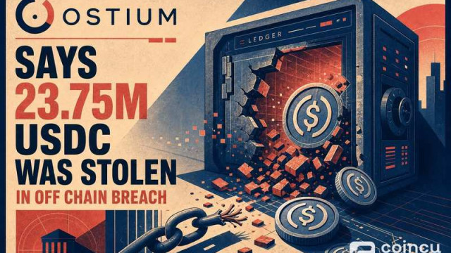 Ostium Says 23.75M USDC Was Stolen in Off-Chain Breach