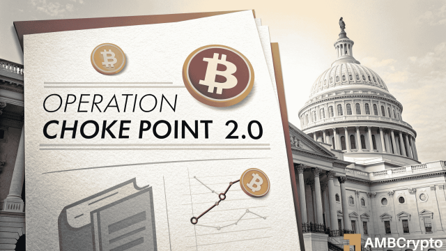 Featured image for article: House report documents Biden-era “Operation Choke Point 2.0” crypto debanking