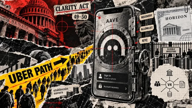 Stani's Aave “Uber plan” could turn everyday crypto savers into Washington's worst political nightmare