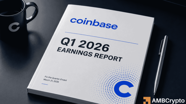 Coinbase loses $394M, but USDC revenue and subscriptions now drive 44% of business