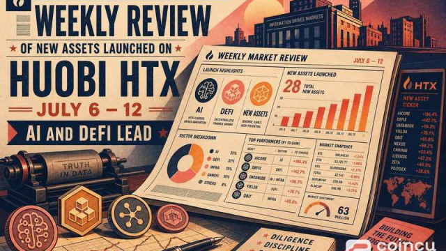 Weekly Review of New Assets Launched on Huobi HTX (July 6-12): AI and DeFi Lead