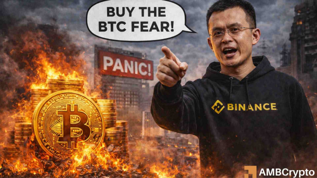 ‘Extreme fear' returns to Bitcoin – Binance's CZ sees a reward, not a warning