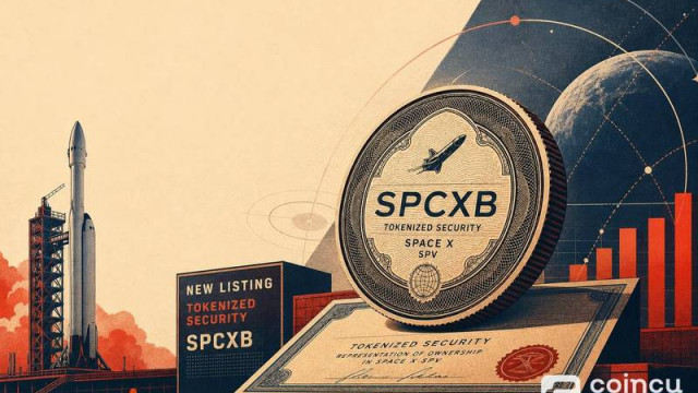 Binance แสดงรายการ bStocks Tokenized Security SpaceX (SPCXB)
