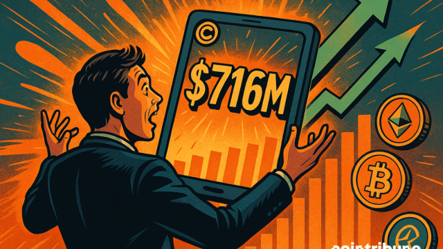 Featured image for article: Crypto Investments at CoinShares Climb by $716M in One Week