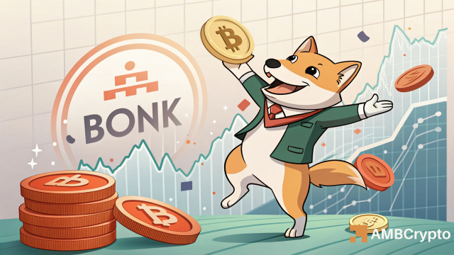 BONK jumps 24% weekly as $55M treasury buy fuels ETF buzz