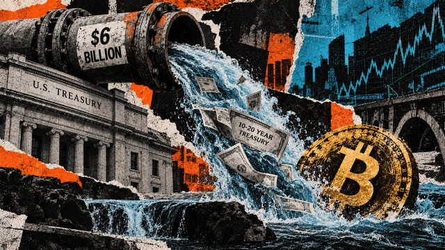 Treasury's $6 billion bond intervention creates a stealth test for Bitcoin's next move