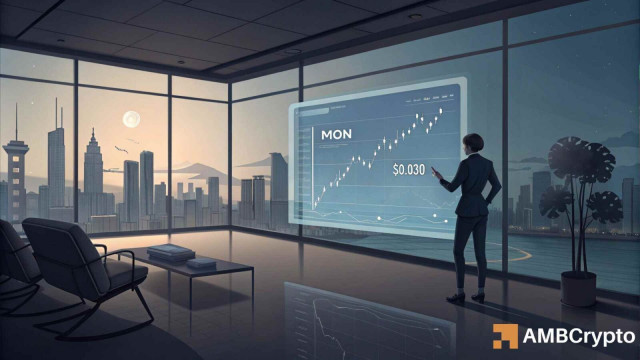 Monad retraces after rally: Is MON's $0.030 support strong enough?
