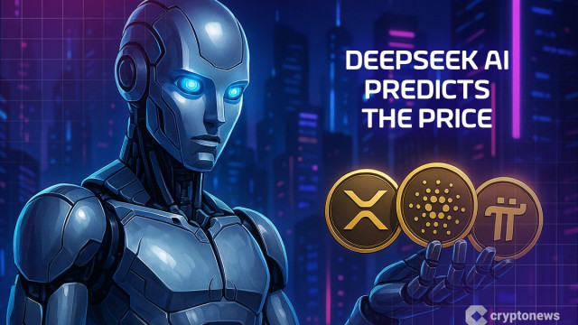 China's DeepSeek AI Predicts the Price of XRP, Cardano, Pi Coin by the End of 2025