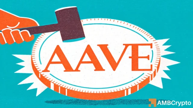 AAVE gains 12% as TVL adds $589M – Yet KEY metric signals caution!