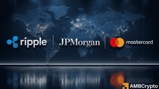 Ripple、摩根大通和万事达卡使用代币化国债完成跨境结算