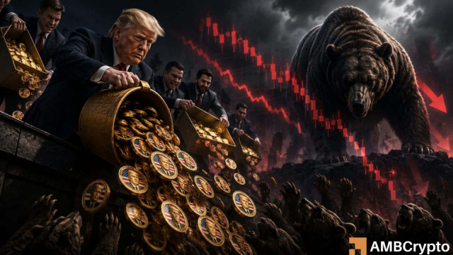 TRUMP memecoin team moves 4.9mln tokens – Can $2.3 still hold?