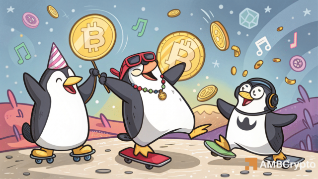 PENGU holders hit 868K as supply shrinks – Is this a sign of caution?