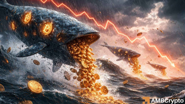 Bitcoin whales' losses cross $337 mln in Q1 2026: What it means for BTC