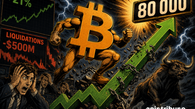 Bitcoin flirts with $80K again as the market stays on edge