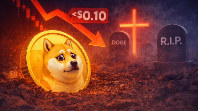 Dogecoin Price Prediction: Death Cross Confirmed as DOGE Sinks Below $0.10 – Is DOGE Going to $0?
