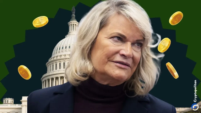 Featured image for article: Senator Lummis expects crypto market structure bill markup next week