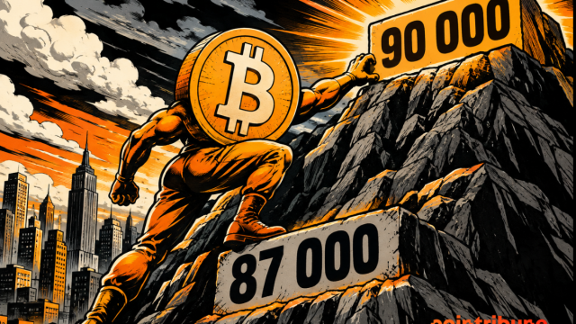 Bitcoin surpasses $87,000 and approaches the $90,000 threshold