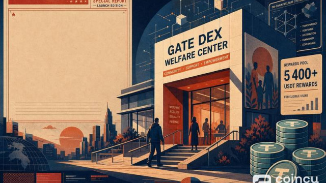 Gate DEX Launches Welfare Center With 5,400+ USDT Rewards