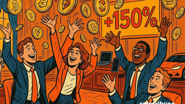 Featured image for article: Crypto: Fundraising Explodes by +150% in One Year